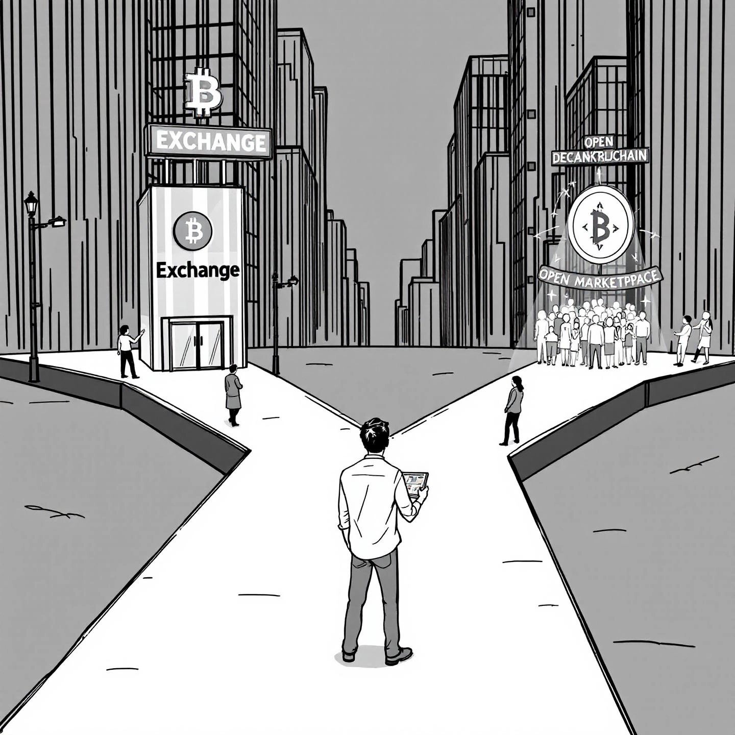 deciding between centralized and decentralized exchanges for meme coins